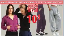 Sushi Shop FLEECE TOPS AND BOTTOMS offer