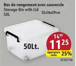 Sushi Shop Storage Bin with Lid offer