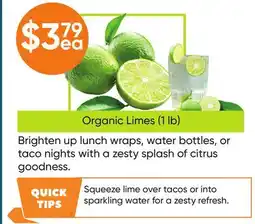 Healthy Planet Organic Limes (1 lb) offer