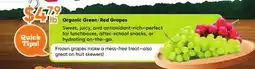 Healthy Planet Organic Green/Red Grapes offer