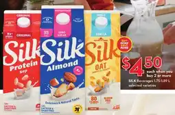 Sobeys SILK Beverages offer