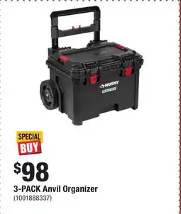 Home Depot 3-PACK Anvil Organizer offer