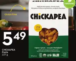 Sobeys CHICKAPEA Pasta offer