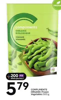 Sobeys COMPLIMENTS ORGANIC Frozen Vegetables offer