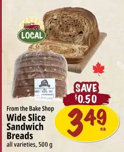 Farm Boy From the Bake Shop Wide Slice Sandwich Breads offer
