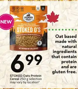 Sobeys STOKED Oats Protein Cereal offer
