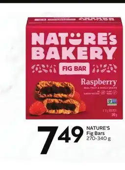 Sobeys NATURE'S Fig Bars offer