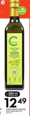 Sobeys COMPLIMENTS ORGANIC Extra Virgin Olive Oil offer