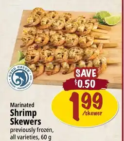 Farm Boy Marinated Shrimp Skewers offer