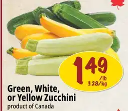 Farm Boy Green, White, or Yellow Zucchini offer