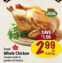 Farm Boy Fresh Whole Chicken offer