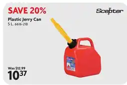 Home Hardware Plastic Jerry Can offer