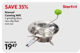 Home Hardware Manual Canning Mill offer