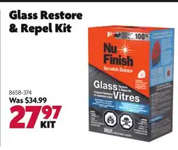 Home Hardware Glass- Restore & Repel Kit offer