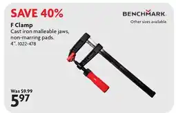 Home Hardware F Clamp offer