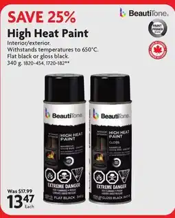 Home Hardware High Heat Paint offer