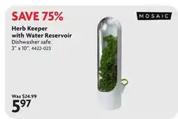 Home Hardware Herb Keeper with Water Reservoir offer