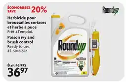Home Hardware Poison ivy and brush control offer