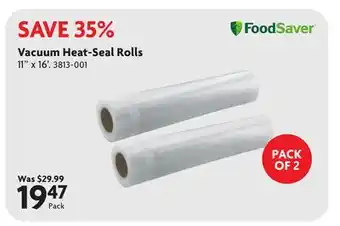 Home Hardware Vacuum Heat-Seal Rolls offer