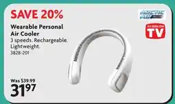 Home Hardware Wearable Personal Air Cooler offer