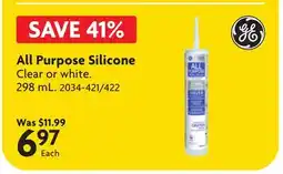 Home Hardware GE All Purpose Silicone offer