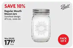 Home Hardware Regular Mouth Mason Jars offer