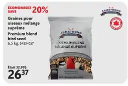 Home Hardware Premium blend bird seed offer