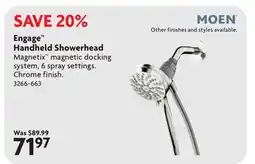 Home Hardware Engage Handheld Showerhead offer
