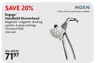 Home Hardware Engage Handheld Showerhead offer