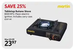 Home Hardware Tabletop Butane Stove offer