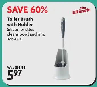 Home Hardware Toilet Brush with Holder offer