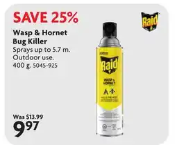 Home Hardware Wasp & Hornet Bug Killer offer