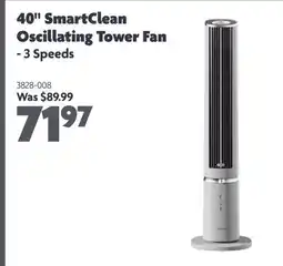 Home Hardware OMNIMAX 40 SmartClean Oscillating Tower Fan offer