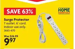 Home Hardware Surge Protector offer