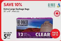 Home Hardware Extra Large Garbage Bags offer