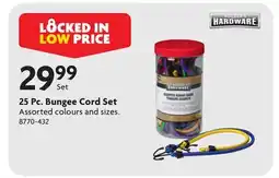 Home Hardware 25 Pc. Bungee Cord Set offer