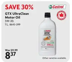 Home Hardware GTX UltraClean Motor Oil offer