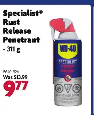 Home Hardware Specialist Rust Release Penetrant offer
