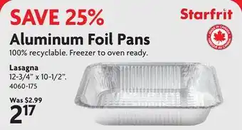 Home Hardware Aluminum Foil Pans - Lasagna offer
