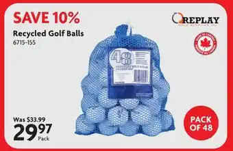 Home Hardware Recycled Golf Balls offer