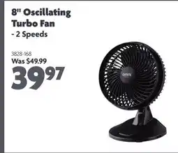 Home Hardware 8 Oscillating Turbo Fan - 2 Speeds offer