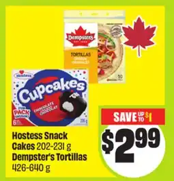 FreshCo Hostess Snack Cakes 202-231 g Dempster's Tortillas 426-640 g offer