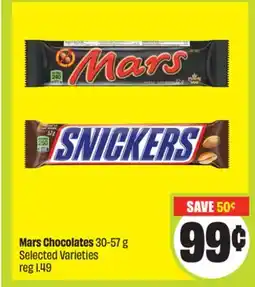 FreshCo Mars Chocolates 30-57g Selected Varieties offer