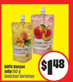 FreshCo Allfit Konjac Jelly 150 g Selected Varieties offer
