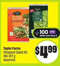 FreshCo Taylor Farms Chopped Salad Kit 316-377 g Assorted offer