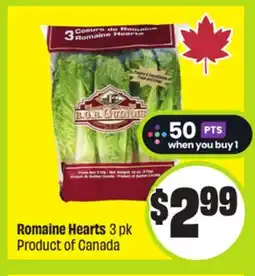 FreshCo Romaine Hearts 3 pk Product of Canada offer
