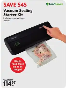Home Hardware Vacuum Sealing Starter Kit offer