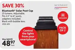 Home Hardware Bluetooth Solar Post Cap offer