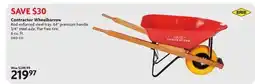 Home Hardware Contractor Wheelbarrow offer