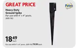 Home Hardware Heavy Duty Ground Spike offer